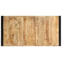 Baaripöytä 140x70x110 cm täysi mangopuu hinta ja tiedot | Ruokapöydät | hobbyhall.fi