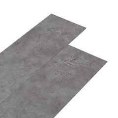 PVC-lattialankut 5,02 m² 2 mm itseliimautuva betoninharmaa hinta ja tiedot | Laminaatit | hobbyhall.fi