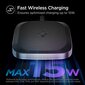 SPIGEN PF2004 POWERARC WIRELESS CHARGER 15W BLACK. hinta ja tiedot | Puhelimen laturit | hobbyhall.fi