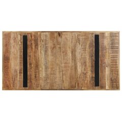 Ruokapöytä 160x80x76 cm karkea mangopuu hinta ja tiedot | Ruokapöydät | hobbyhall.fi