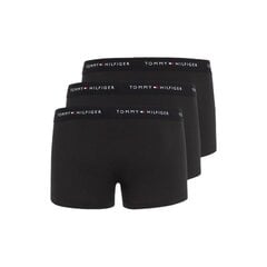 Miesten shortsit Tommy Hilfiger, musta, 3 kpl. hinta ja tiedot | Miesten alushousut | hobbyhall.fi