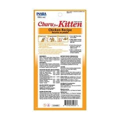 Inaba Churu Kitten Chicken, kana, 4 x 14 g hinta ja tiedot | Kissan herkut | hobbyhall.fi