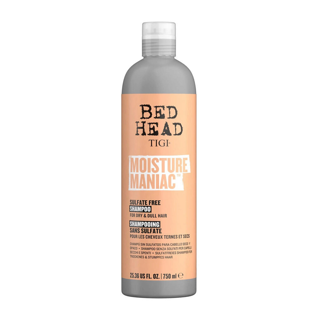 Shampoo kuiville hiuksille Tigi Bed Head Moisture Maniac hinta ja tiedot | Shampoot | hobbyhall.fi