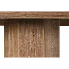 Ruokapöytä DKD Home Decor, musta/ruskea hinta ja tiedot | Ruokapöydät | hobbyhall.fi