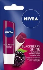 Nivea Blackberry Shine -huulipuna, 4,8 g hinta ja tiedot | Nivea Hajuvedet ja kosmetiikka | hobbyhall.fi