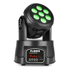 Fuzzix MHC706 Moving Head Wash 7x6W RGBW hinta ja tiedot | Juhlakoristeet | hobbyhall.fi