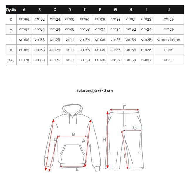 Miesten musta setti Bored O/3C325-56208-XXL hinta ja tiedot | Naisten T-paidat | hobbyhall.fi