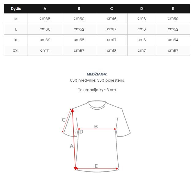 Miesten valkoinen T-paita TUOJ (vihreä) JS/712005-55546-5XL hinta ja tiedot | Miesten urheiluvaatteet | hobbyhall.fi