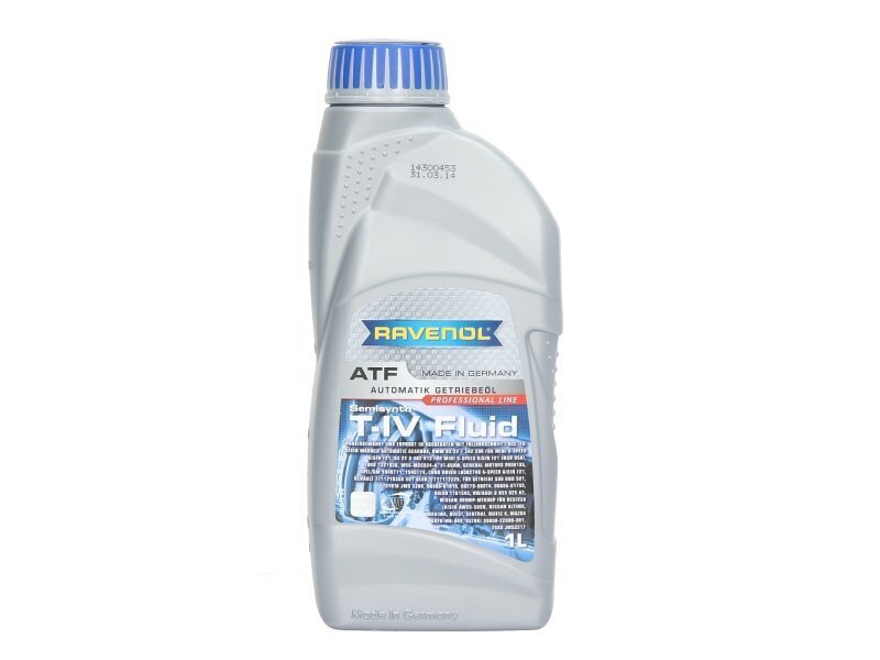 Vaihteistoöljy Ravenol ATF T-IV Fluid 1L Toyota/Aisin AW hinta ja tiedot | Voiteluöljyt ja -nesteet | hobbyhall.fi