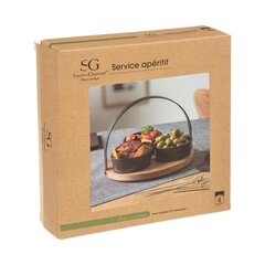 Secret de gourmet -astiasto välipaloille, 4 kpl, 21 cm hinta ja tiedot | Astiat | hobbyhall.fi