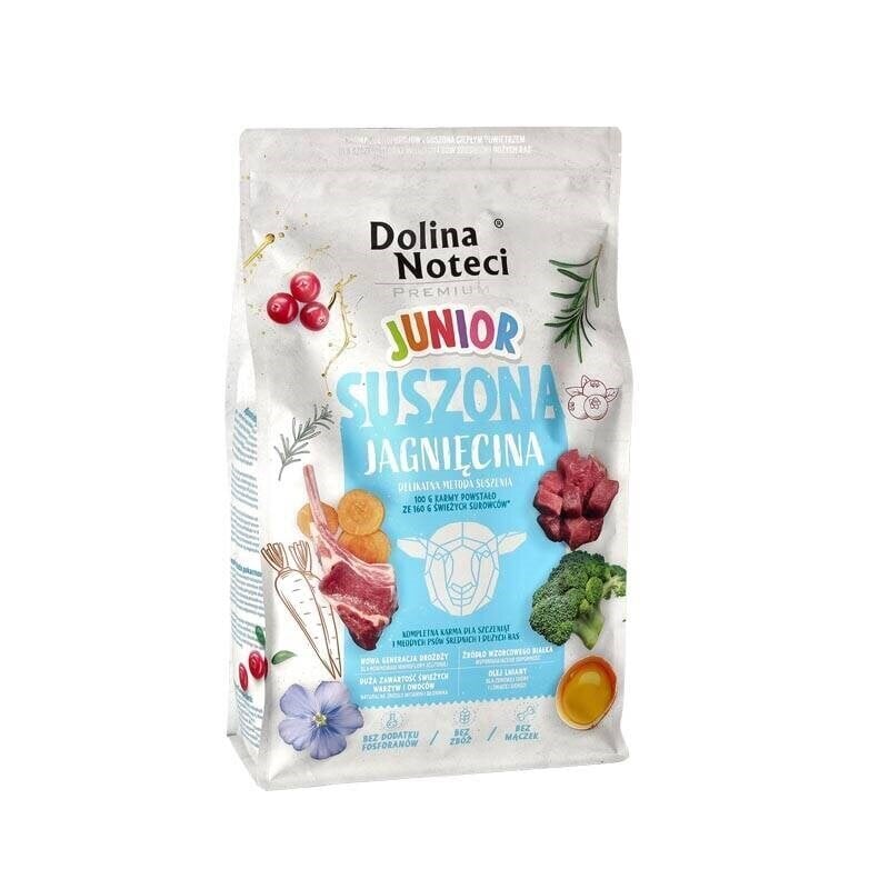 Dolina Noteci Premium Junior nuorille koirille lammasta, 4 kg hinta ja tiedot | Koiran kuivaruoka | hobbyhall.fi