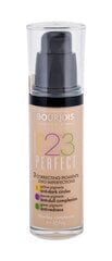 BOURJOIS Paris 123 Perfect meikkivoide naiselle 30 ml, 51 Light Vanilla hinta ja tiedot | Meikkivoiteet ja puuterit | hobbyhall.fi