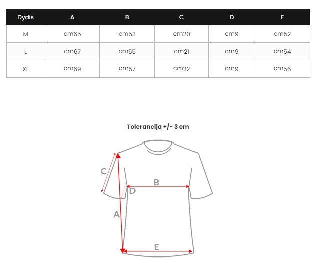 Miesten musta Totem T-paita O/L1451-55407-XL hinta ja tiedot | Miesten T-paidat | hobbyhall.fi