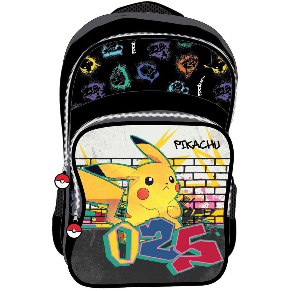 Koululaukku Pokémon Pikachu, musta hinta ja tiedot | Koulureput ja -laukut | hobbyhall.fi