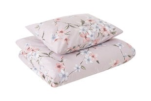 Tekstiilikompanii Blossom - pussilakanasetti, harmaa, 200 x 210 cm + 2 tyynyliina 50 x 60 cm hinta ja tiedot | Pussilakanat | hobbyhall.fi