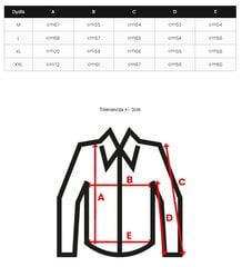 Miesten punainen paita Classico O/V107-56195-XXL hinta ja tiedot | Naisten T-paidat | hobbyhall.fi