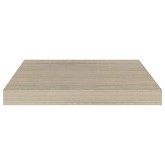 Kelluva seinähylly tammi 40x23x3,8 cm MDF hinta ja tiedot | Hyllyt | hobbyhall.fi