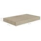 Kelluva seinähylly tammi 40x23x3,8 cm MDF hinta ja tiedot | Hyllyt | hobbyhall.fi