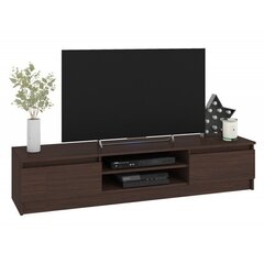 NORE CLP 160 -TV-taso, 160 x 40 x 33 cm, ruskea wenge hinta ja tiedot | TV-tasot | hobbyhall.fi