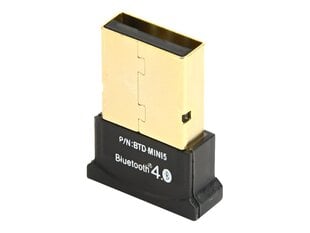 Gembird Adapter BTD-MINI5 Bluetooth USB hinta ja tiedot | Adapterit | hobbyhall.fi