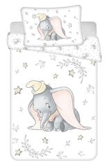 Dumbo -pussilakanasetti, 100 x 135 cm + 1 tyynyliina 40 x 60 cm hinta ja tiedot | Vuodevaatteet lapsille | hobbyhall.fi