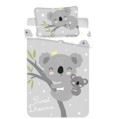 Koala Sweet Dreams Baby -pussilakanasetti, 100 x 135 cm + 1 tyynyliina 40 x 60 cm hinta ja tiedot | Pussilakanat ja tyynyliinat | hobbyhall.fi