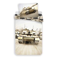 Tank -pussilakanasetti, 140 x 200 cm + 1 tyynyliina 70 x 90 cm hinta ja tiedot | Vuodevaatteet lapsille | hobbyhall.fi