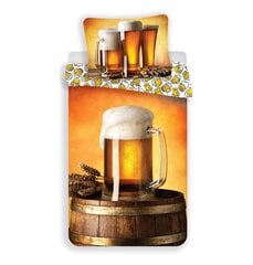 Beer -pussilakanasetti, 140 x 200 cm + 1 tyynyliina 70 x 90 cm hinta ja tiedot | Pussilakanat | hobbyhall.fi