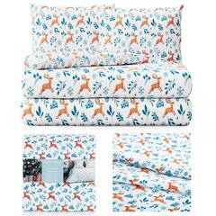 AmeliaHome vuodevaatesetti Snuggy Northpole 160x200, 3-osainen hinta ja tiedot | Pussilakanat | hobbyhall.fi