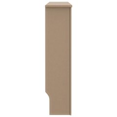 Lämpöpatterin suoja 112x19x81,5 cm MDF hinta ja tiedot | Takka- ja uunitarvikkeet | hobbyhall.fi