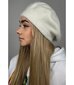 Caskona naisten baretti FIR BERET*03 FIR BARET*02, valkoinen 2000000123226 hinta ja tiedot | Naisten päähineet | hobbyhall.fi