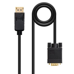 DisplayPort VGA -sovitin Nanokaapeli 10.15.4401, 1 m hinta ja tiedot | Adapterit | hobbyhall.fi