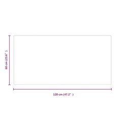 Takan lasilevy suorakaide 120x60 cm hinta ja tiedot | Takka- ja uunitarvikkeet | hobbyhall.fi