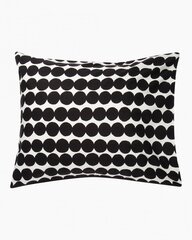 Marimekko Räsymatto -tyynyliina, valkoinen-musta, 80 x 80 cm hinta ja tiedot | Marimekko Koti ja keittiö | hobbyhall.fi