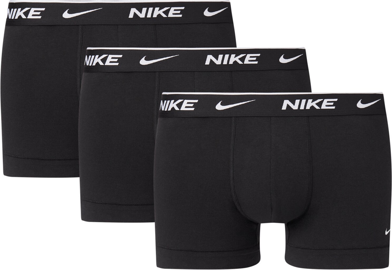 Nike miesten bokserit NSW BOXER BRIEF 3 kpl, musta hinta ja tiedot | Miesten alushousut | hobbyhall.fi