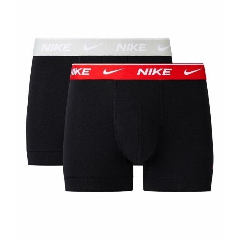 Miesten alushousut Nike Everyday Cotton Stretch 2Pak bokserit M 0000KE1085-M18, 2 kpl hinta ja tiedot | Miesten alushousut | hobbyhall.fi