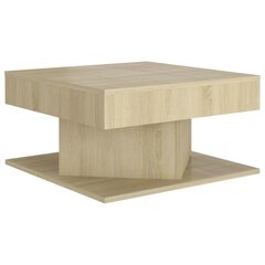 Sohvapöytä Sonoma-tammi 57x57x30 cm lastulevy hinta ja tiedot | Sohvapöydät | hobbyhall.fi