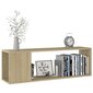 TV-taso Sonoma-tammi 100x24x32 cm lastulevy hinta ja tiedot | TV-tasot | hobbyhall.fi