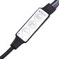 TV-taso LED-valoilla musta 300x35x40 cm hinta ja tiedot | TV-tasot | hobbyhall.fi