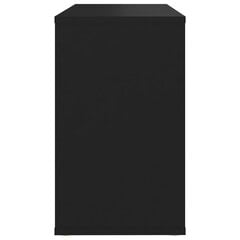 Sivukaappi musta 60x30x50 cm lastulevy hinta ja tiedot | Olohuoneen kaapit ja lipastot | hobbyhall.fi