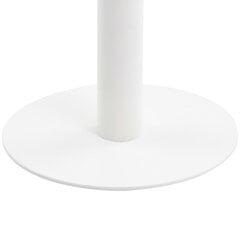 Bistropöytä vaaleanruskea 60 cm MDF hinta ja tiedot | Ruokapöydät | hobbyhall.fi