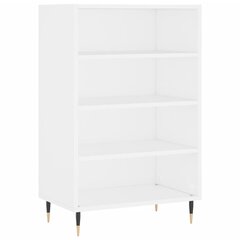 Kaappi valkoinen 57x35x90 cm tekninen puu hinta ja tiedot | Lipastot | hobbyhall.fi