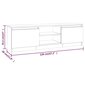 TV-taso savutammi 120x30x35,5 cm tekninen puu hinta ja tiedot | TV-tasot | hobbyhall.fi