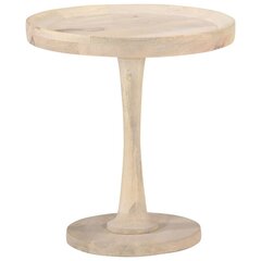 Sivupöytä Ø50x55 cm täysi mangopuu hinta ja tiedot | Sohvapöydät | hobbyhall.fi