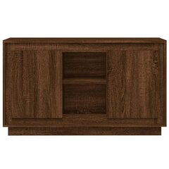 Senkki ruskea tammi 102x35x60 cm tekninen puu hinta ja tiedot | Vitriinit | hobbyhall.fi