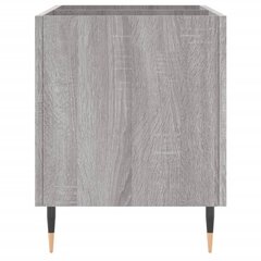 LP-levyjen säilytyskaappi harmaa Sonoma 74,5x38x48 cm puu hinta ja tiedot | Olohuoneen kaapit ja lipastot | hobbyhall.fi