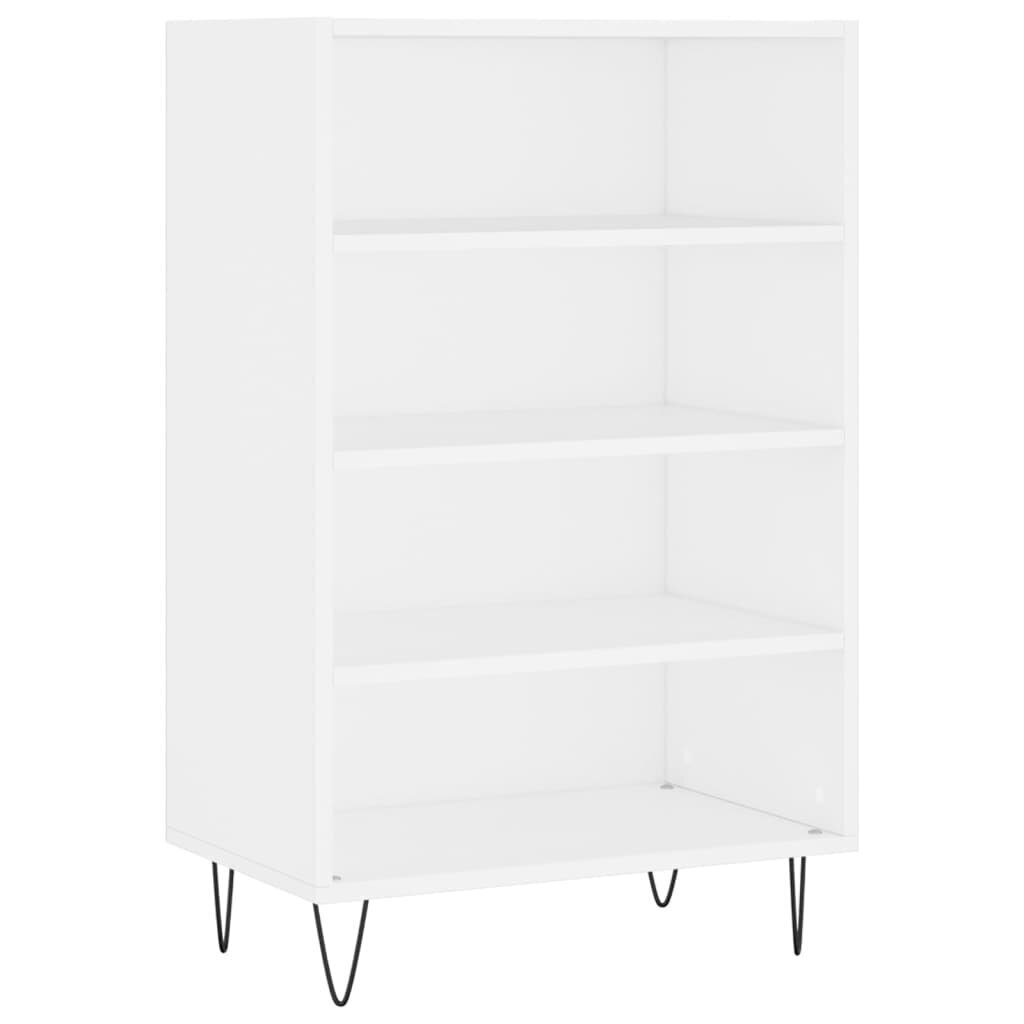 Kaappi valkoinen 57x35x90 cm tekninen puu hinta ja tiedot | Lipastot | hobbyhall.fi