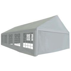 Tapahtumateltta, 5x10 m, harmaa hinta ja tiedot | Puutarhapaviljongit | hobbyhall.fi