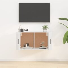 Seinäkiinnitettävä TV-taso valkoinen 80x34,5x40 cm hinta ja tiedot | TV-tasot | hobbyhall.fi