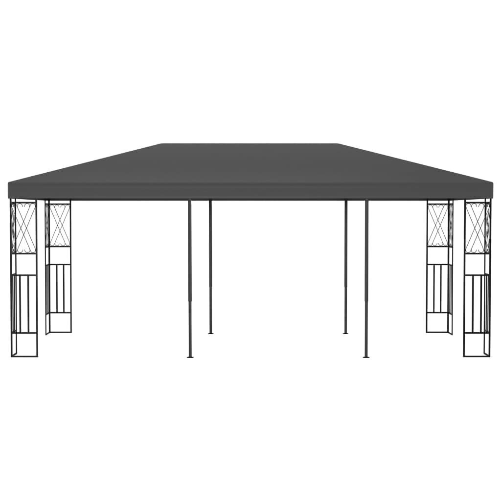 Huvimaja 3x6 m antrasiitti kangas hinta ja tiedot | Puutarhapaviljongit | hobbyhall.fi